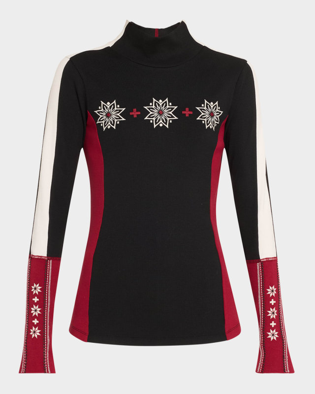 Allison Mock-Neck Shirt