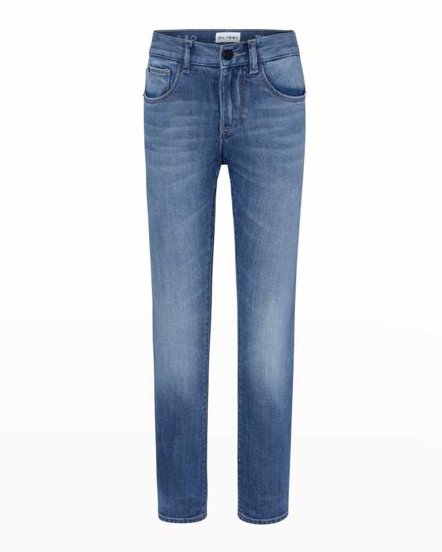 Boy's Brady Slim-Fit Denim Jeans, Size 2-