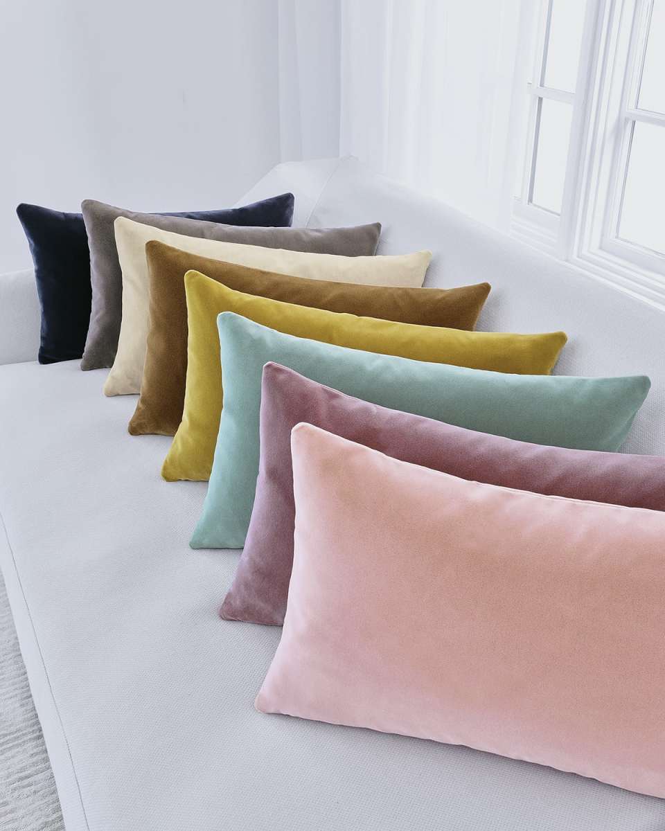 Capra Faux Mohair Decorative Pillow 15X26