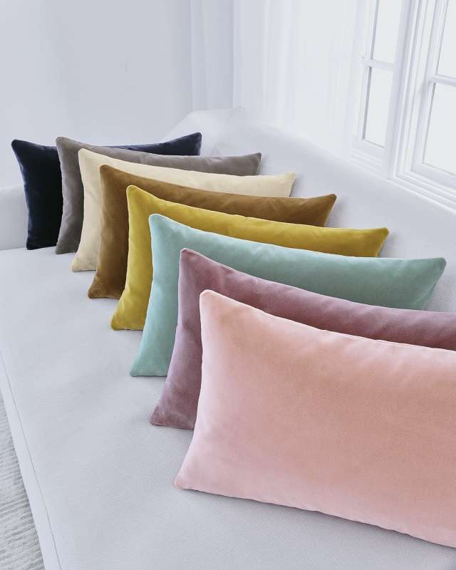 Capra Faux Mohair Decorative Pillow 15X26