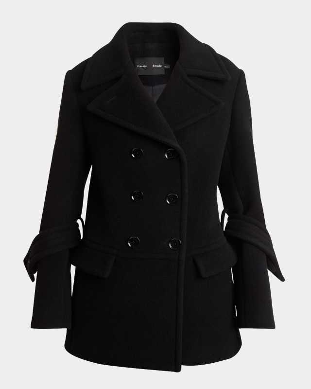 Rowen Double-Breasted Wool Coat