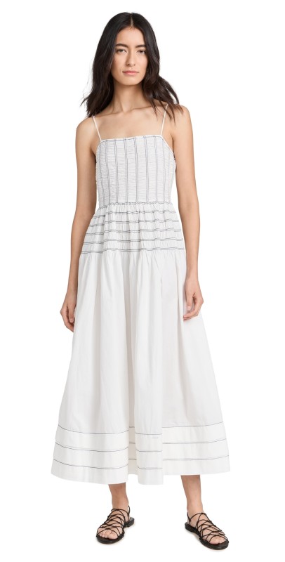 Saylor Adalene Dress White