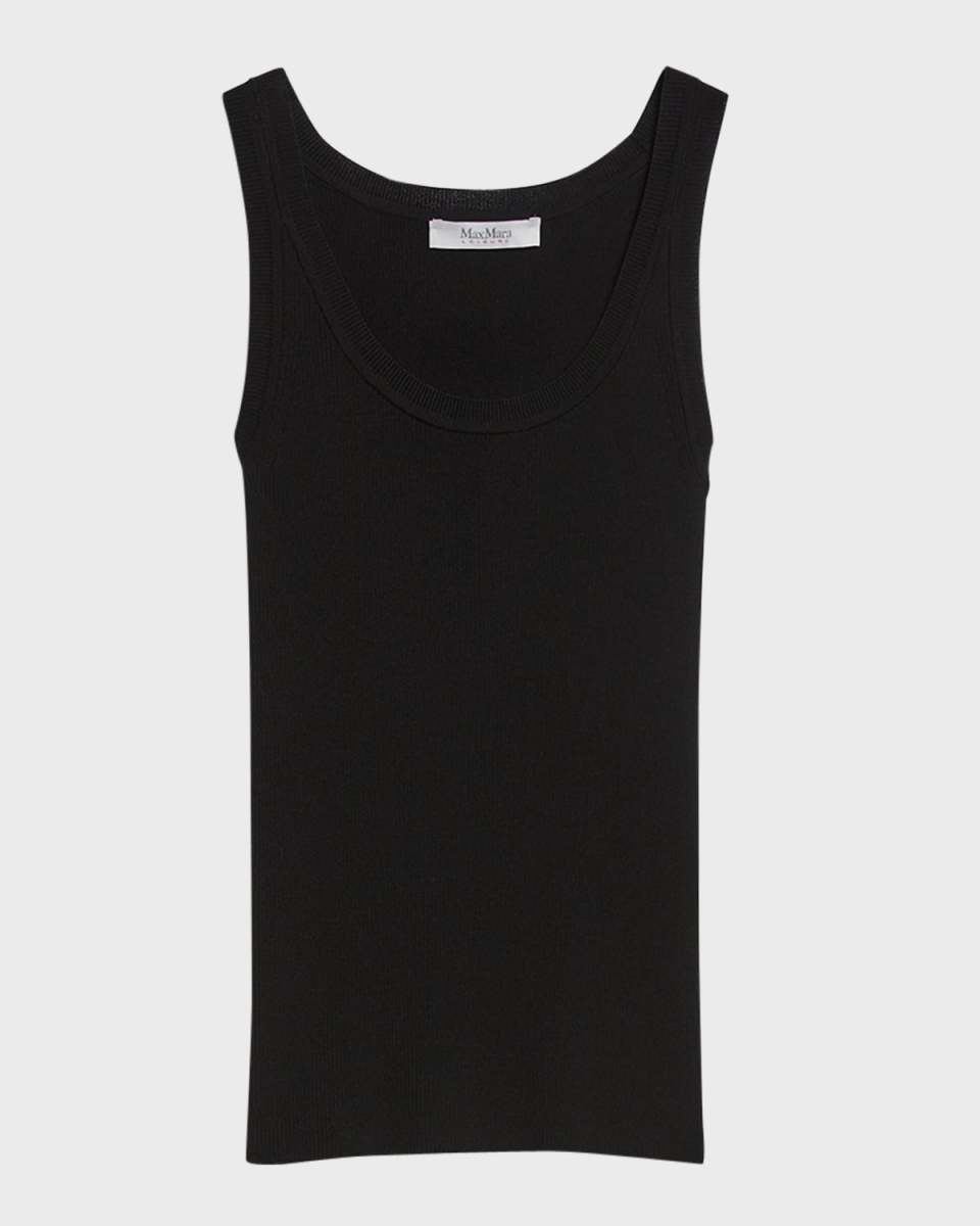 Siro Ribbed Scoop-Neck Tank