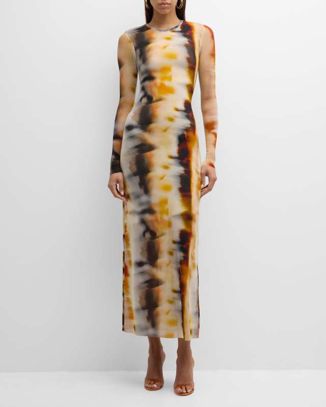 Moroccan Desert Petra Midi Dress