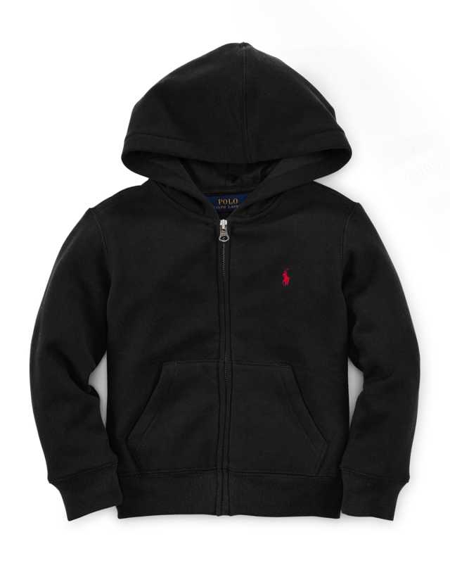 Boy's Knitted Fleece Hoodie, Size S-XL