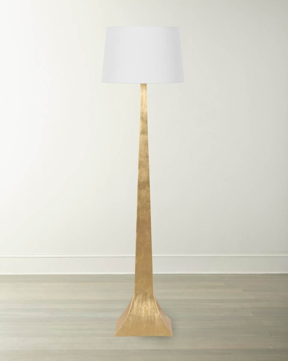 Reaves Golden Floor Lamp