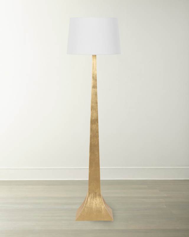 Reaves Golden Floor Lamp