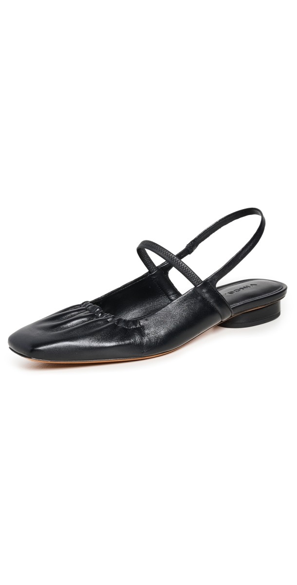 Vince Venice Flats Black