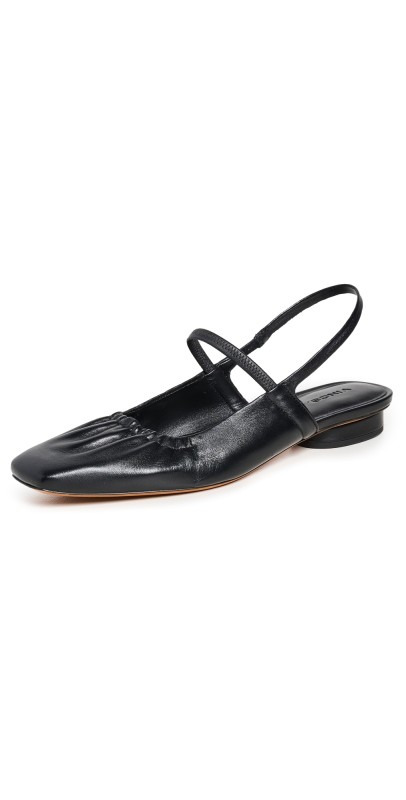 Vince Venice Flats Black