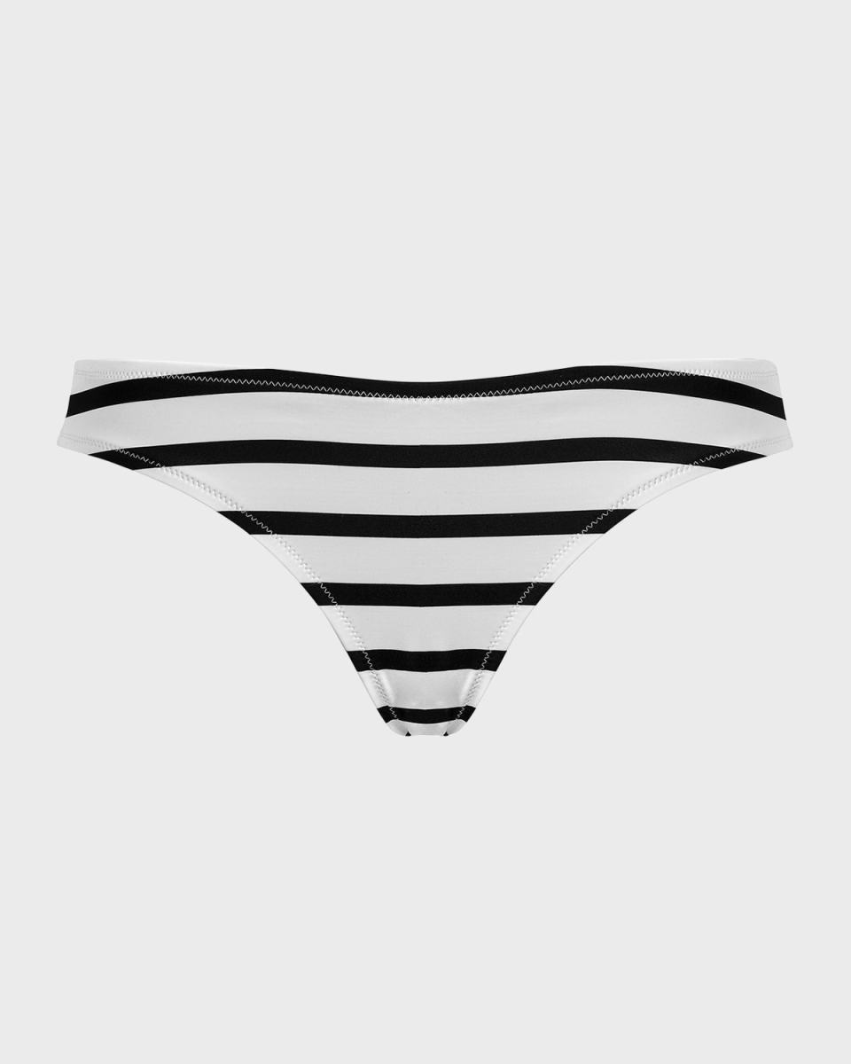 Stripes Jersey Bikini Bottoms