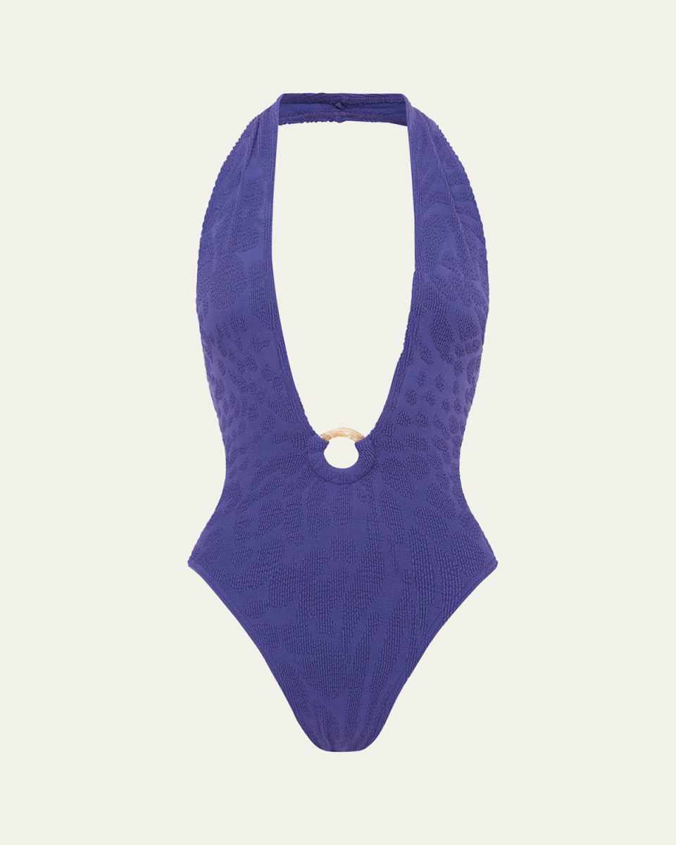 Sapphire Animalia Tatiana One-Piece Swimsuit
