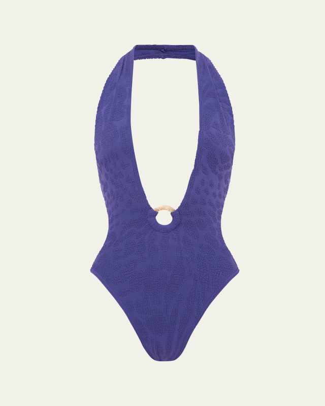 Sapphire Animalia Tatiana One-Piece Swimsuit