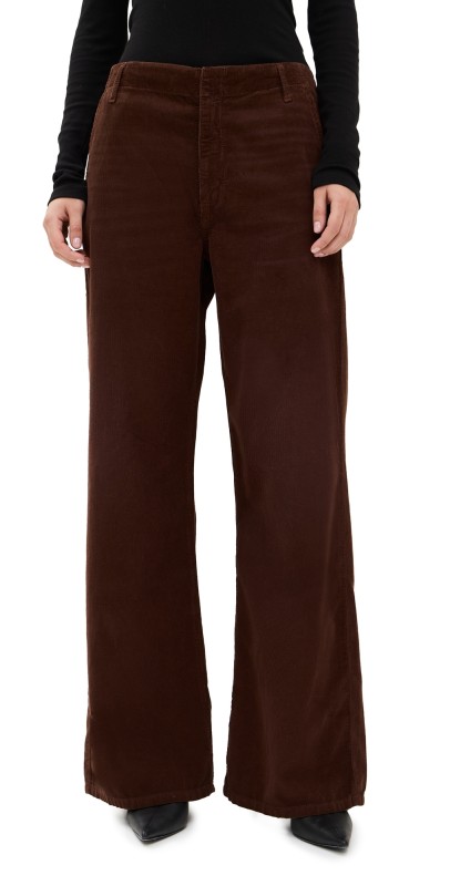 RE/DONE Corduroy Trousers Dark Chocolate