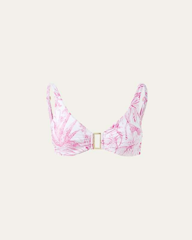 Bel Air Ruched Swim Top