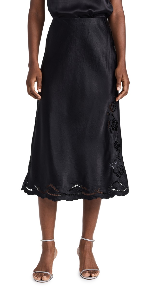 RAILS Anya Skirt Black Eyelet