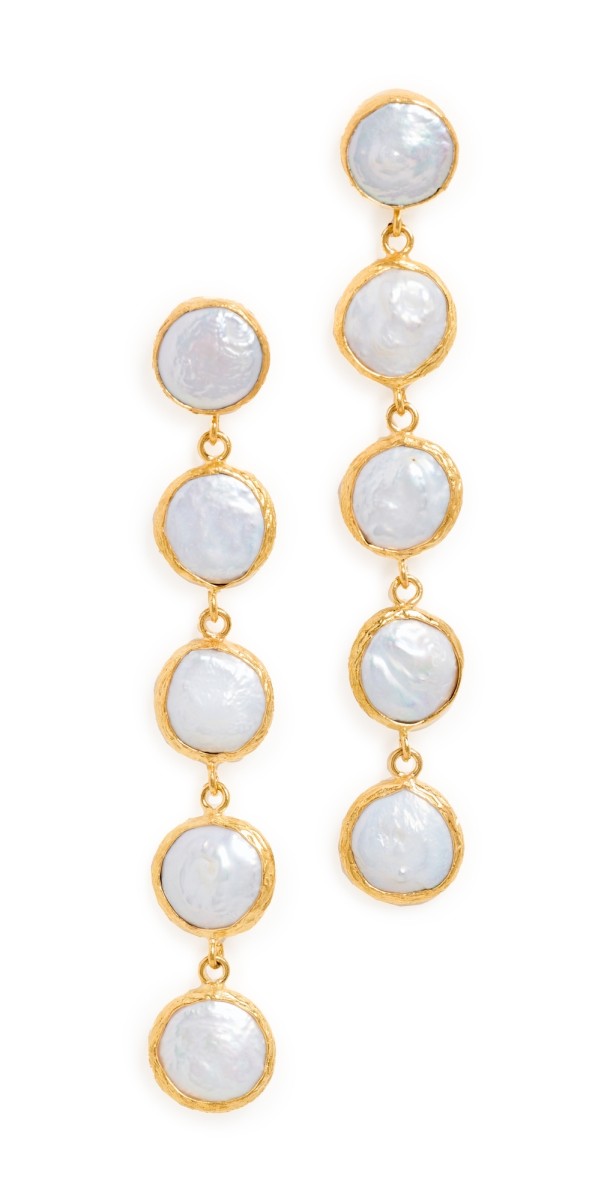 V. BELLAN Stella Earrings 18k Gold Plated