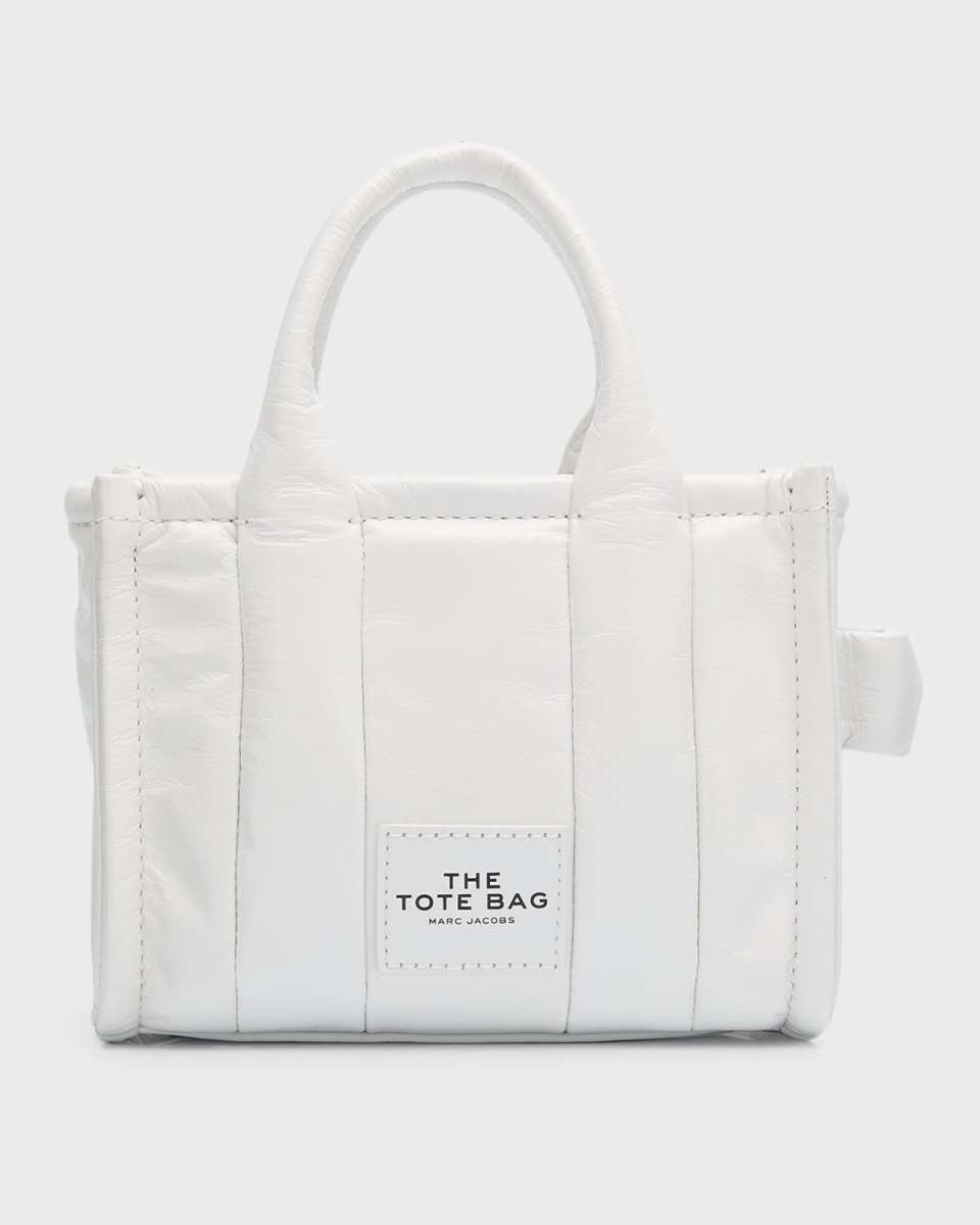 The Shiny Crinkle Crossbody Tote Bag