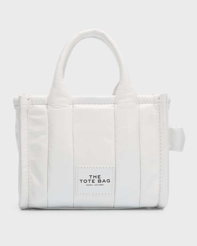 The Shiny Crinkle Crossbody Tote Bag