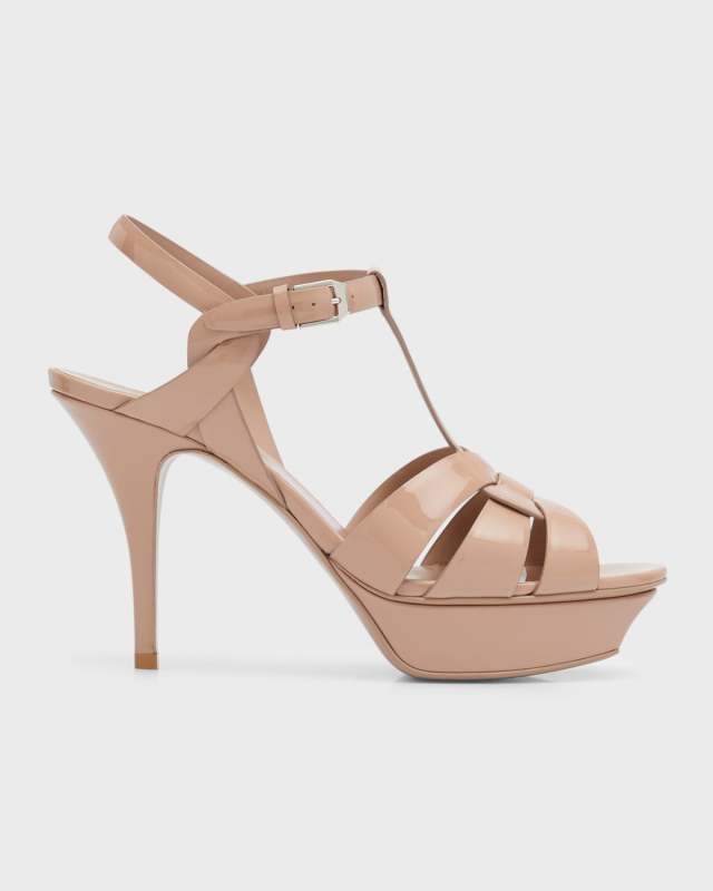 Tribute Patent Leather 105mm Sandals