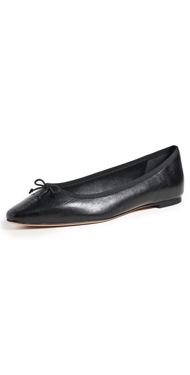 Veronica Beard Catherine Flats Black