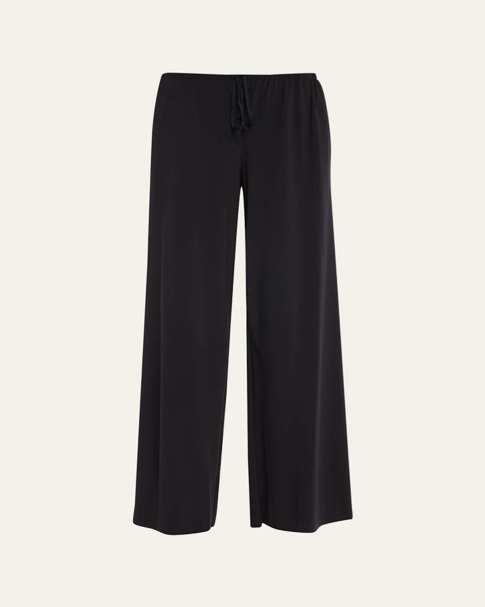 Bariem Wide-Leg Jersey Pants