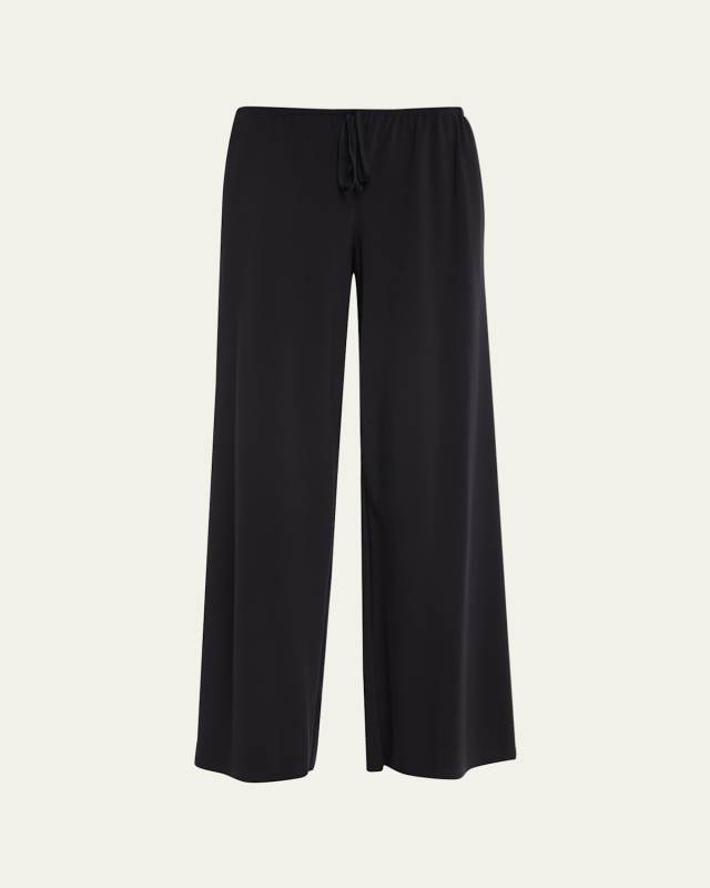 Bariem Wide-Leg Jersey Pants