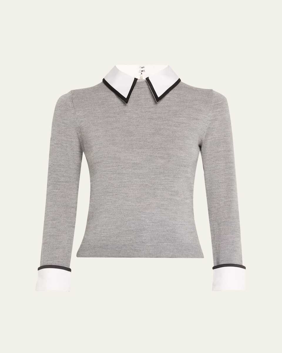 Porla Collared Sweater