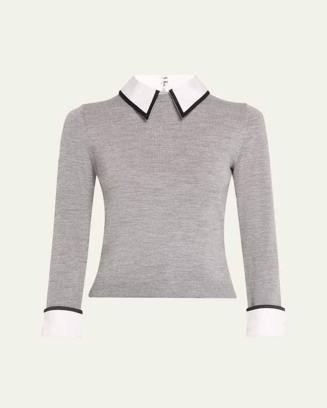 Porla Collared Sweater