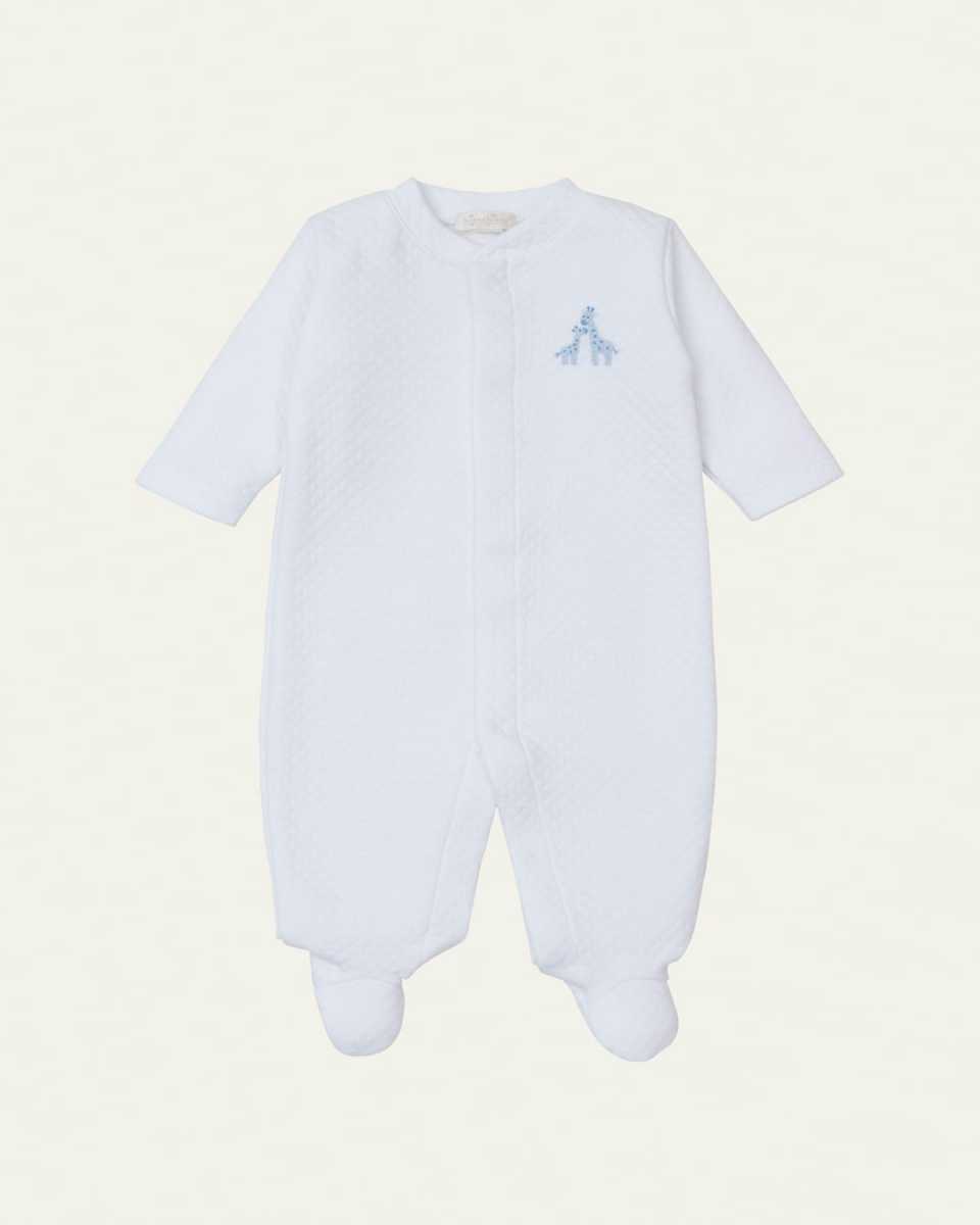 Boy's Premier Giraffe Glee Footie, Size Newbor
