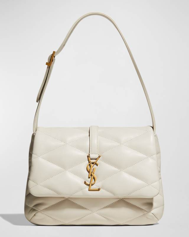 Le 57 Flap YSL Shoulder Bag in Quilted Leather