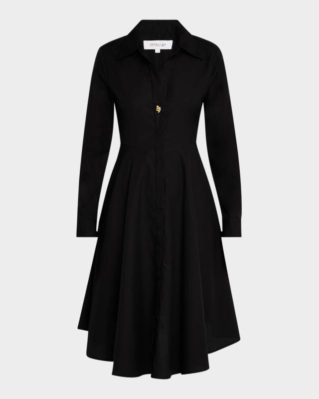 Helene Asymmetrical Shirtdress