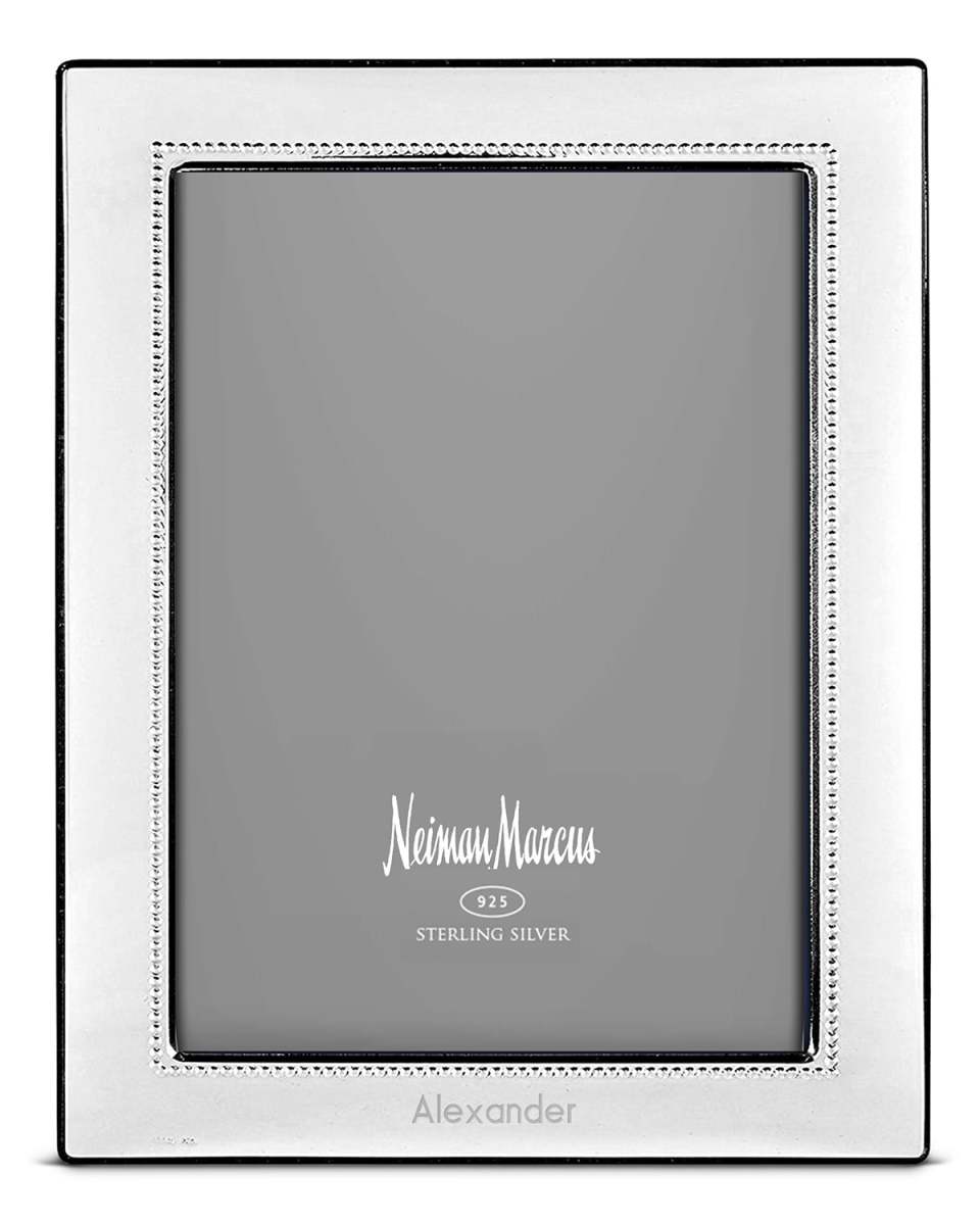 Beaded Personalized Frame, 4" x 6"