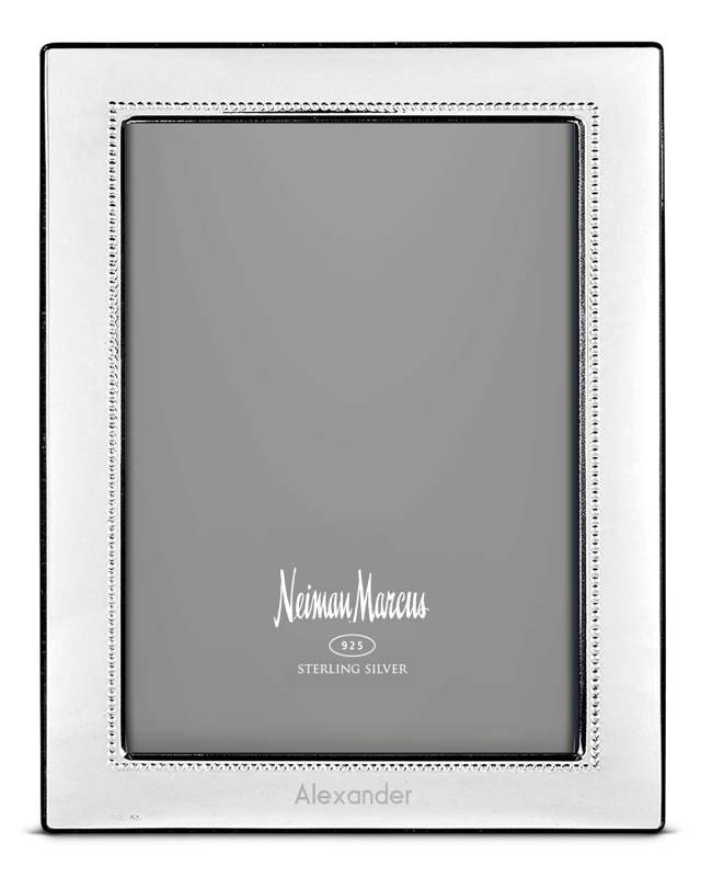 Beaded Personalized Frame, 4" x 6"