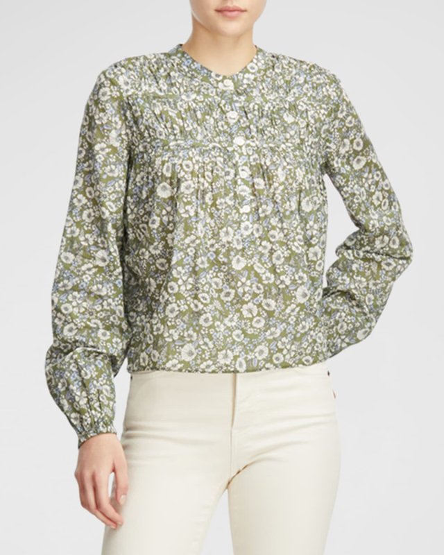 Bonalie Floral Long-Sleeve Top