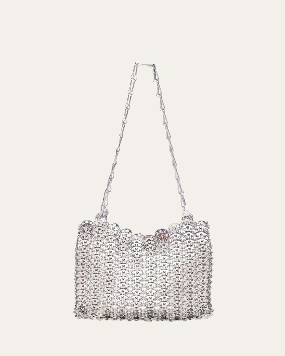 1969 Allover Disc Brass Shoulder Bag