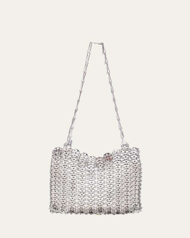1969 Allover Disc Brass Shoulder Bag
