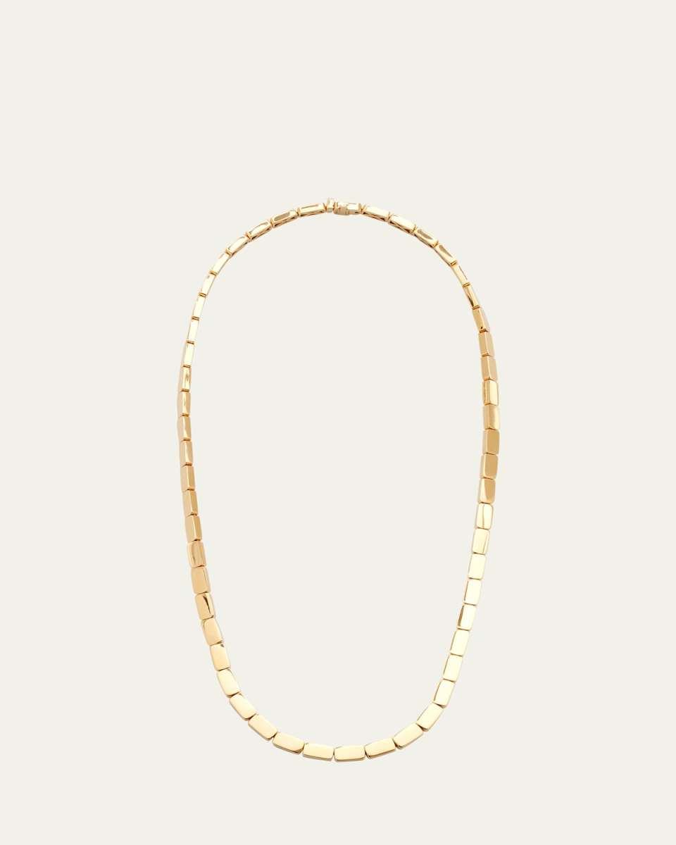 Bunny 18k Gold Link Choker Necklace