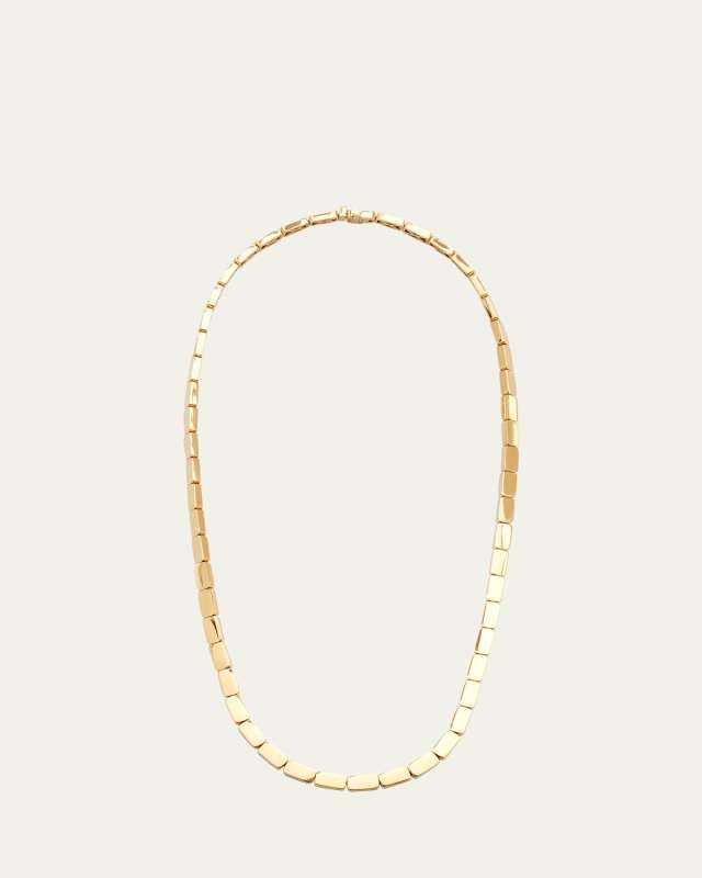 Bunny 18k Gold Link Choker Necklace