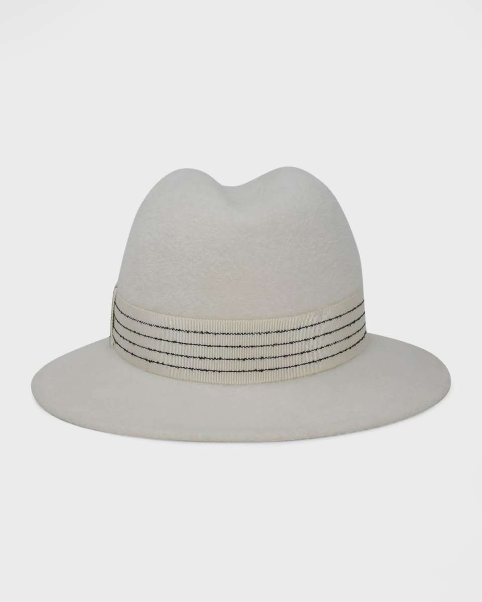 Reagan Velour Felt Fedora
