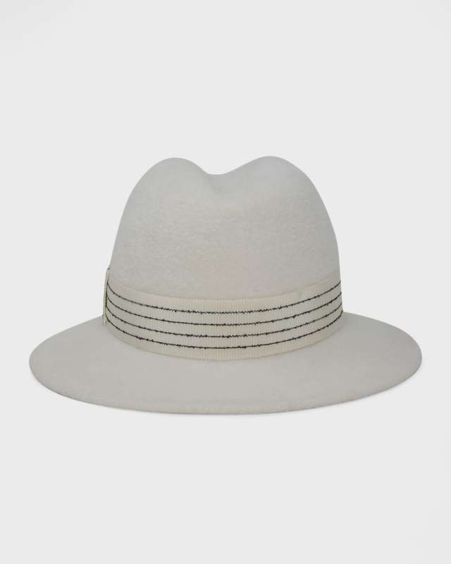Reagan Velour Felt Fedora