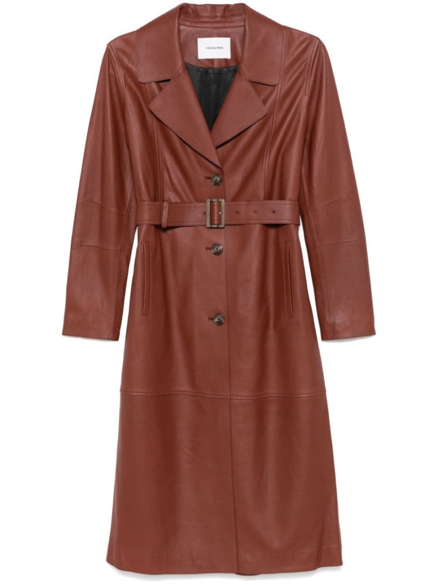 leather coat