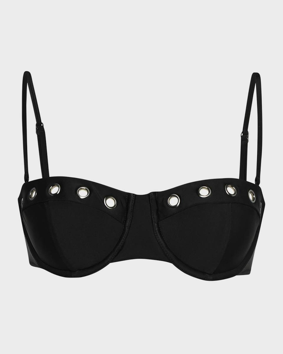 Alexandria Grommet Structured Bikini Top