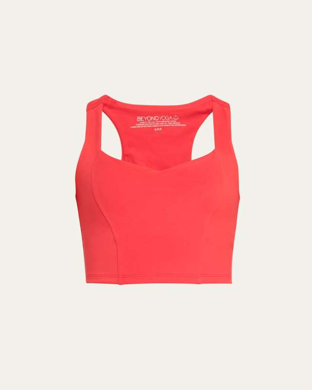 Powerbeyond Intensity Racerback Cropped Tank Top