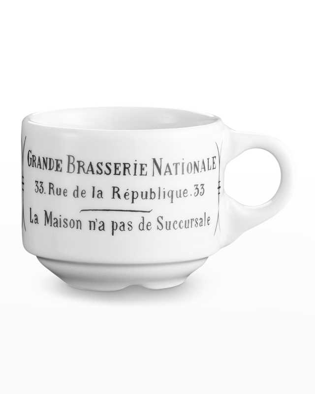 Brasserie Set Of 4 Breakfast Cups - 9 Oz.
