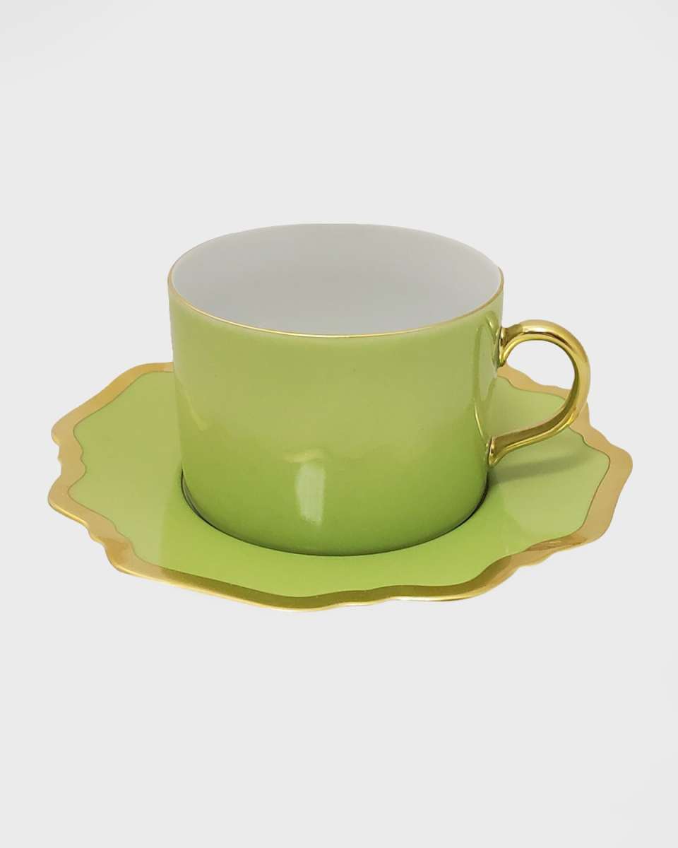Summer Porcelain Teacup