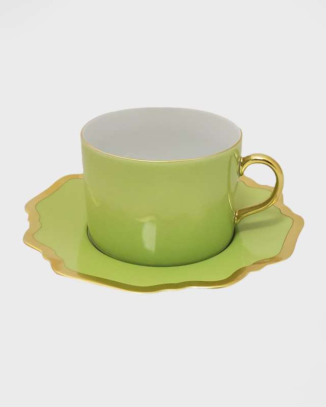 Summer Porcelain Teacup