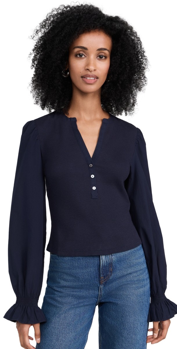 Cinq à Sept Gianna Top Navy