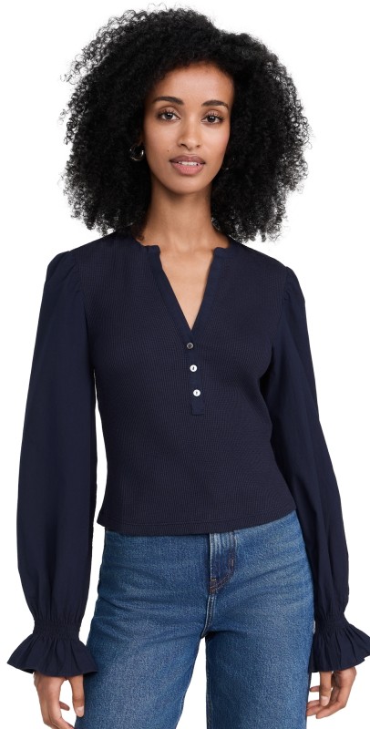 Cinq à Sept Gianna Top Navy