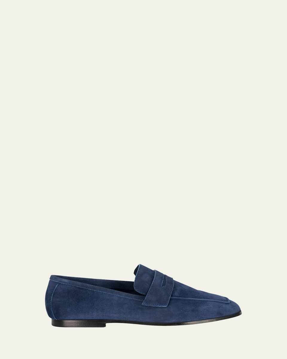Essenziale Classic Suede Penny Loafers