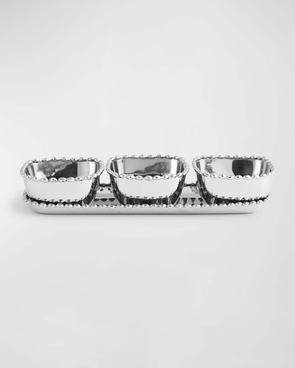 Molten Triple Bowl Tray